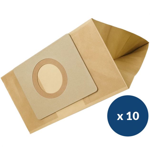 10 sacs en papier pour aspirateur SA0000000338