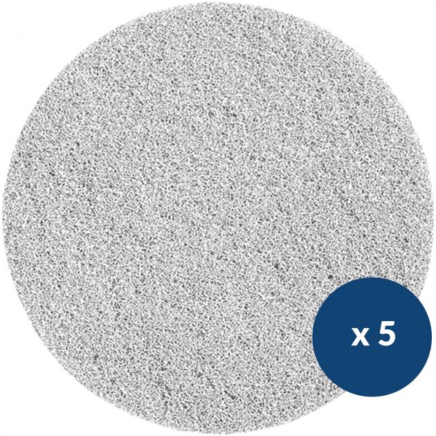 Pad monobrosse polissage blanc x5