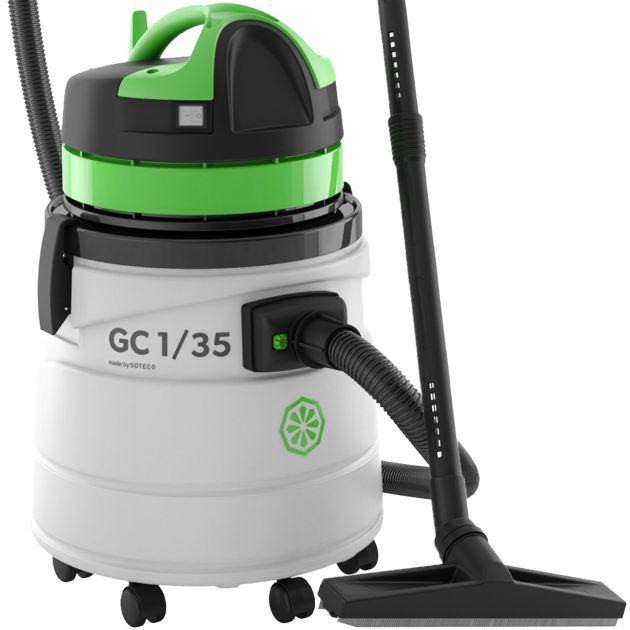 Aspirateur eau et poussière cuve plastique 35 L GC 1/35 ICA