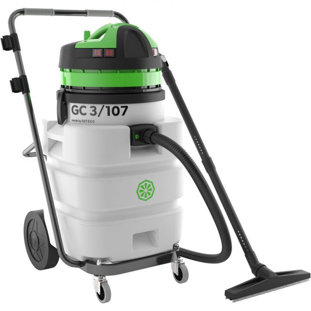 Aspirateur eau et poussière cuve plastique 107 L  GC 3/107 ICA