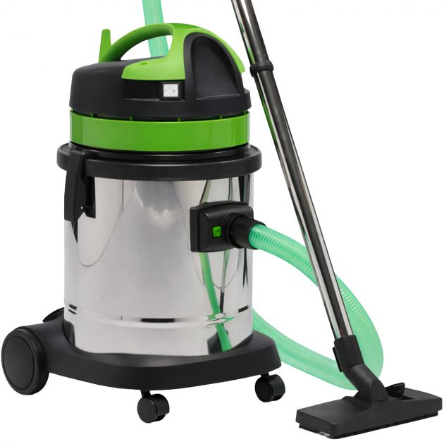 Aspirateur eau et poussière compact 27 L cuve inox ICA GS 1/27