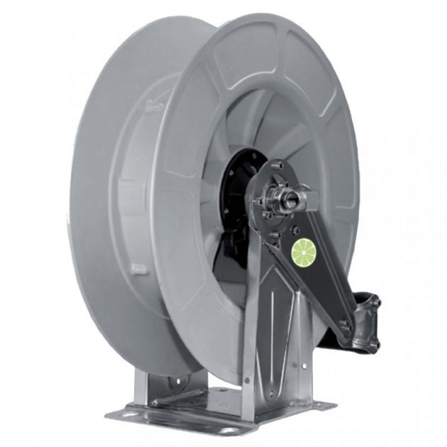 Enrouleur mural orientable en inox 20m