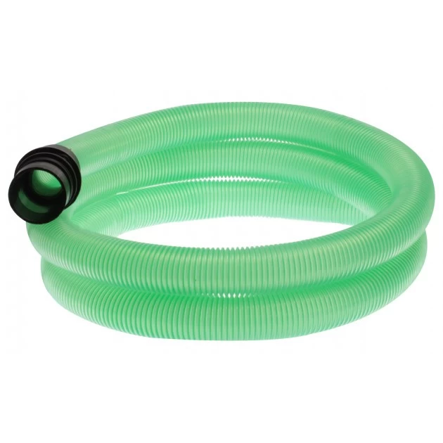 Flexible d'aspirateur complet 2,5m Ø40mm vert transparent