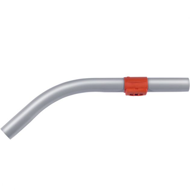 Tube aspirateur coudé avec bague en aluminium 32 mm