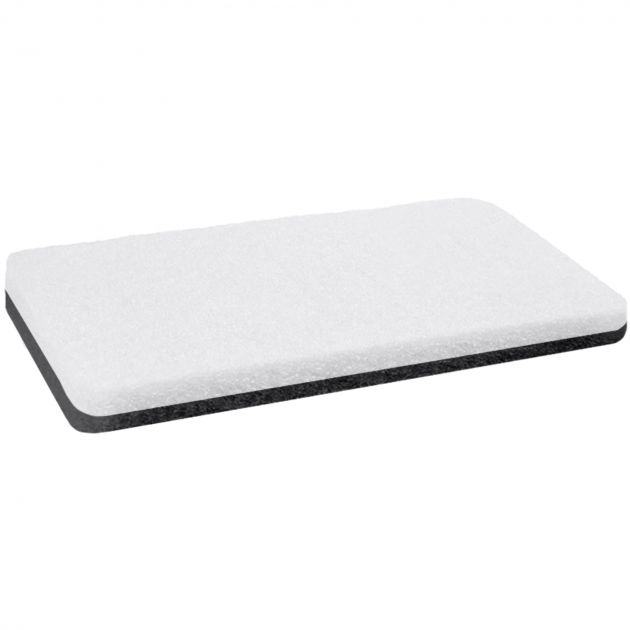 Pad microfibre noir et blanc monobrosse Orbitizer Fimap