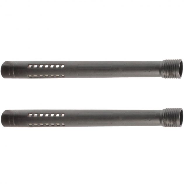 Tube d'aspirateur droit en alu plastifié noir Ø35mm x 2