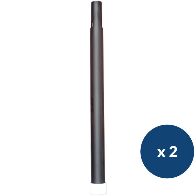 Tube d'extension pour nettoyeur vapeur - lot de 2